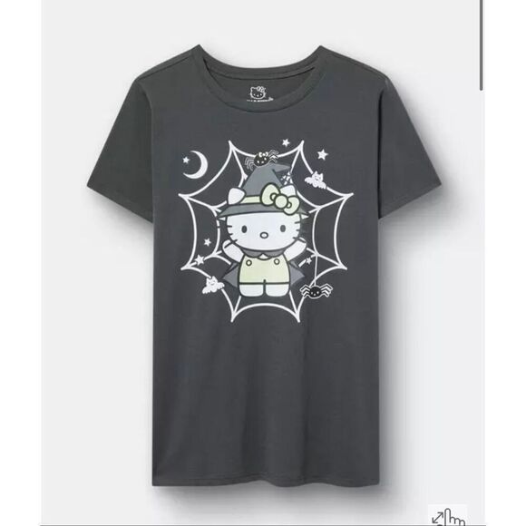 torrid Tops - Torrid x hello kitty plus size 1x Off the shoulder boatneck Jersey Tee shirt to